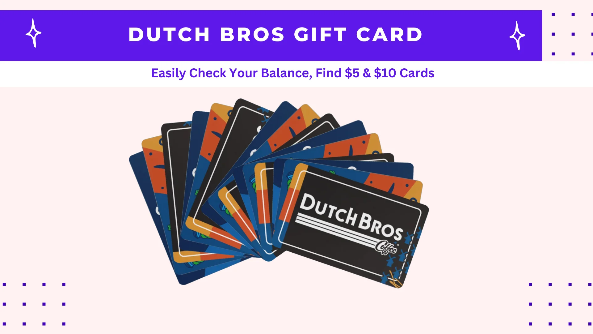 Dutch Bros Gift Card with