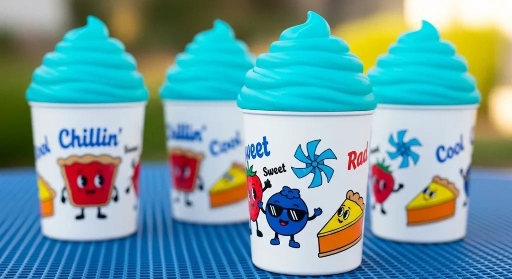 Dutch Bros Kids Menu with Prices: 11 3 drinks on a table for kids