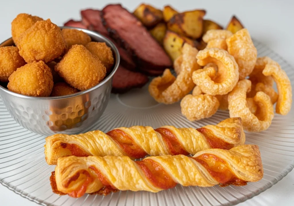 Dutch Bros Cheese Stick in a glass plate ready to eat.