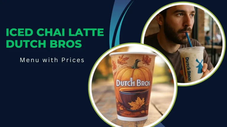 A banner image of Dutch Bros Chai Menu with Prices