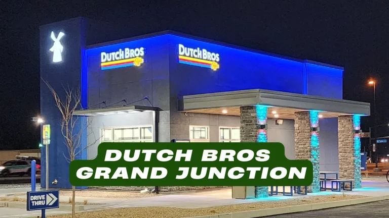 A shop that offers drive-through service at Dutch Bros in Grand Junction