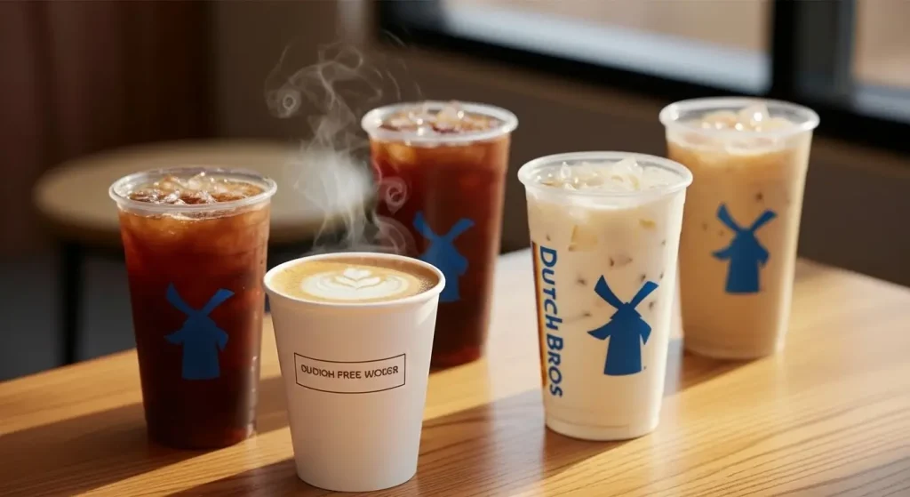 Dutch Bros Menu Hot Drinks: Prices, Sizes & Smart Choices 7 5 Dutch Bros Menu Hot Drinks on table 1