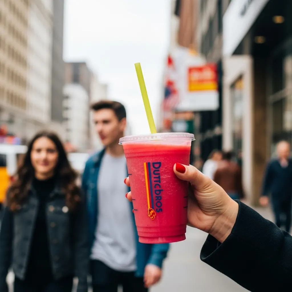 A Double Rainbro Dirty Rebel drinks.